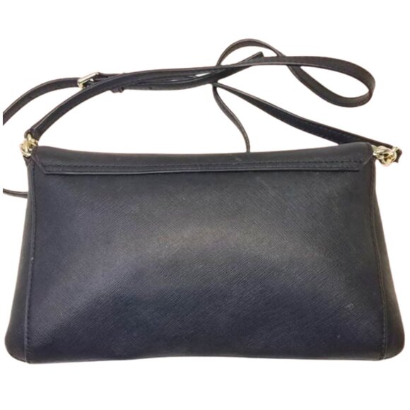 Kate Spade ♠️  Black Crossbody Purse with 22" adjustable strap - Picture 6 of 10